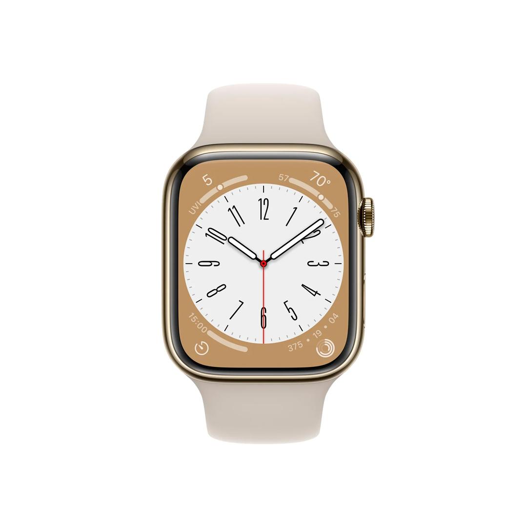 Apple Watch Series 8 GPS + Cellular 45mm Cũ viền thép dây thể thao