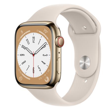 Apple Watch Series 8 GPS + Cellular 45mm Cũ viền thép dây thể thao