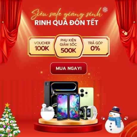 Siêu Sale Giáng Sinh Rinh Quà Đón Tết