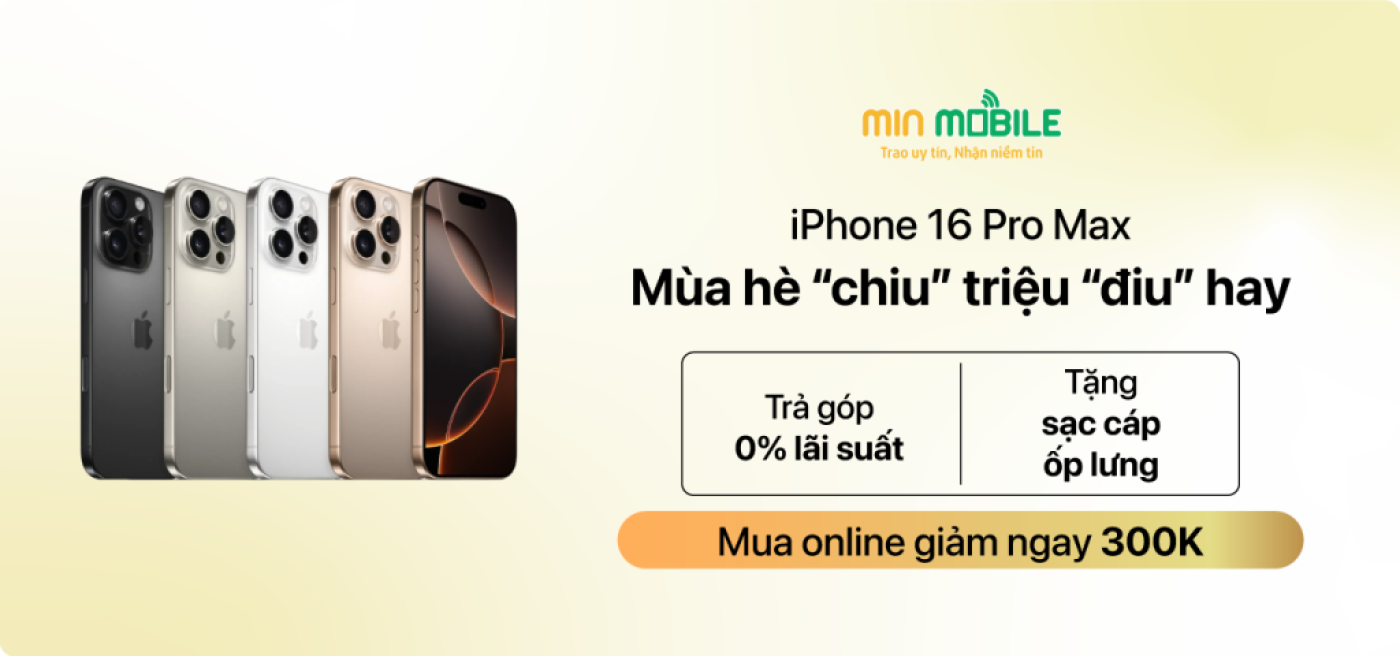 iPhone 16 Pro Max chính hãng giá rẻ