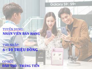 Tuyển Dụng Nhân Viên Bán Hàng - Thu Nhập Hấp Dẫn 6 - 10 Triệu Đồng