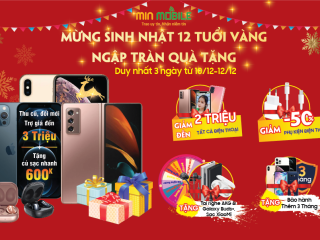 Sinh nhật vàng - Ngập tràn ưu đãi