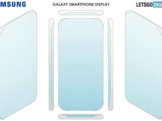Lộ diện thiết kế màn hình không viền của Samsung