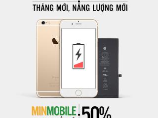 Tháng mới – Năng lượng mới: Ưu đãi cực HOT Thay pin iPhone giảm giá đến 50%