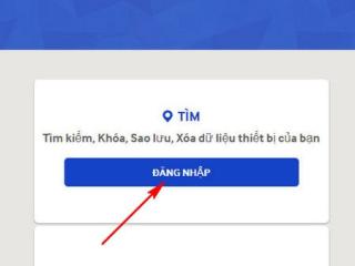 Cách định vị điện thoại Samsung khi mất