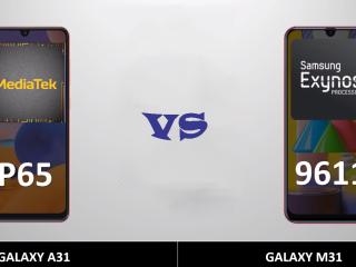 So sánh Galaxy M31 và Galaxy A31 mới ra mắt