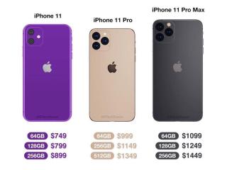 Ngay trước thềm ra mắt, lộ giá iPhone 11, iPhone 11 Pro và iPhone 11 Pro Max