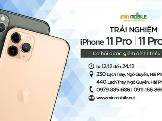 [EVENT] Tham gia ngay chương trình trải nghiệm iPhone 11 Pro và 11 Pro Max tại MinMobile
