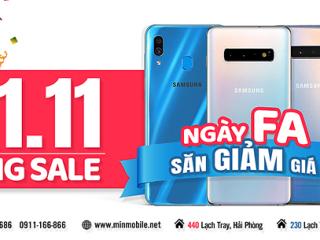 Ngày FA – săn GIẢM GIÁ: Siêu khuyến mãi 11.11 tại MinMobile