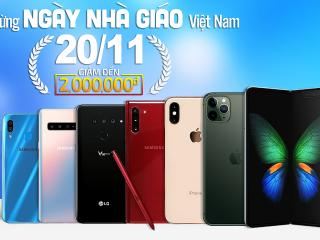 Thay lời Tri ân 20/11: Đại tiệc Samsung với ưu đãi cực khủng