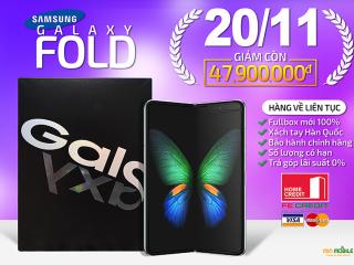 Chiếc điện thoại màn hình gập độc đáo nhất thế giới - Galaxy Fold 5G đã có mặt tại MinMobile