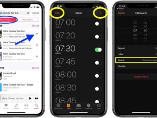 Cách thay nhạc chuông báo thức trên iPhone