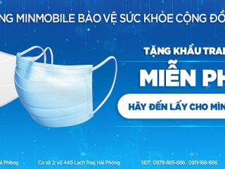 Đến MinMobile - Khẩu trang mang về