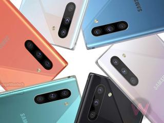 Samsung Galaxy Note 10 2019 cực lộng lẫy trong những hình ảnh render mới nhất