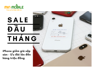 CHƯƠNG TRÌNH ƯU ĐÃI ĐẦU THÁNG 11: Điện thoại iPhone giảm giá sốc đồng loạt