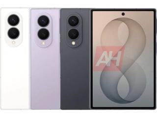 Ảnh render 3 màu Galaxy Z Fold8 lộ diện, tỉ lệ màn hình mới