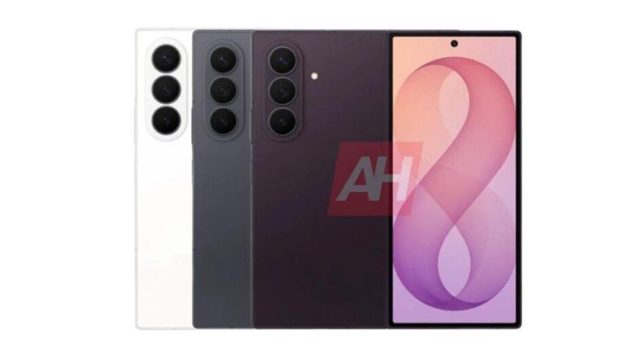 Galaxy Z Fold8 Ultra lộ render các màu, đơn giản mà sang trọng