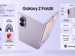 Samsung Galaxy Z Fold 8 mới, màn hình 4:3 gọn nhẹ độc đáo
