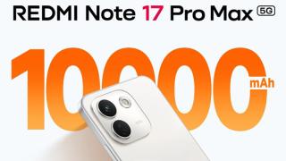Redmi Note 17 Series chính thức ra mắt Việt Nam: Giá từ 6,49 triệu, Pro Max có pin 10.000mAh