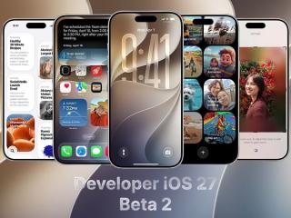 Apple phát hành iOS 27 beta 2, Siri AI và Apple Intelligence tiếp tục được mở rộng