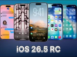 Apple phát hành iOS 26.5 RC, bản chính thức sắp đến tay người dùng