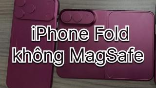 iPhone Fold máy mô hình, siêu mỏng, thiếu MagSafe