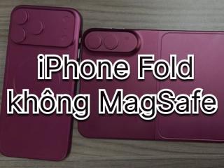 iPhone Fold máy mô hình, siêu mỏng, thiếu MagSafe
