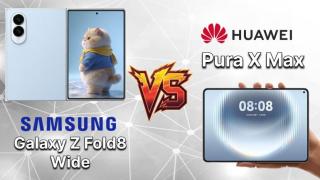 Galaxy Z Fold8 Wide và Huawei Pura X Max, tưởng giống mà khác