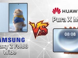 Galaxy Z Fold8 Wide và Huawei Pura X Max, tưởng giống mà khác