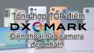 Điện thoại camera đẹp nhất 2026 DxOMark: Huawei số 1, Samsung hạng 19