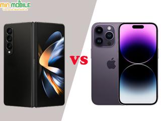 So sánh iPhone 14 Pro Max và Galaxy Z Fold 4: Flagship nào tốt hơn?