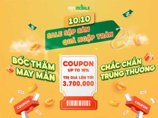 Ngày kép 10/10: Sale sập sàn - Quà ngập tràn