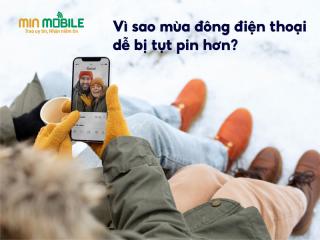 Mùa đông điện thoại dễ bị tụt pin hơn? Nguyên nhân và cách khắc phục