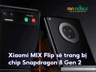Xiaomi MIX Flip: Điện thoại gập vỏ sò đầu tiên của Xiaomi sắp ra mắt