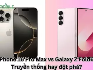 iPhone 16 Pro Max vs Galaxy Z Fold6: Truyền thống hay đột phá?
