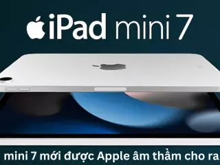 iPad mini 7 mới được Apple âm thầm cho ra mắt