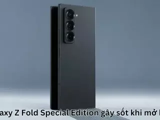 Galaxy Z Fold Special Edition gây sốt khi mở bán