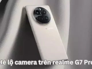 Hé lộ camera trên realme G7 Pro 