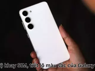 Hé lộ khay SIM, tiết lộ màu sắc của Galaxy S25 