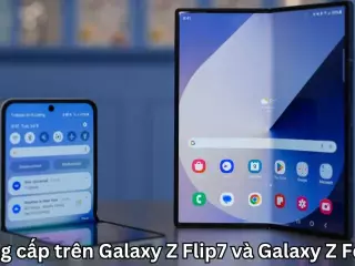 Nâng cấp trên Galaxy Z Flip7 và Galaxy Z Fold7