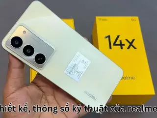Lộ thiết kế, thông số kỹ thuật của realme 14x