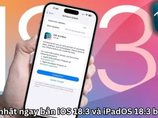 Cập nhật ngay bản iOS 18.3 và iPadOS 18.3 beta 2 
