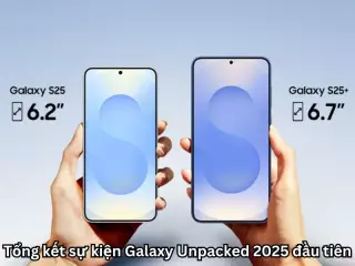 Tổng kết sự kiện Galaxy Unpacked 2025 đầu tiên
