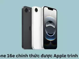iPhone 16e chính thức được Apple trình làng