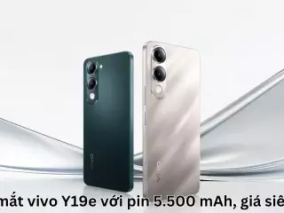 Ra mắt vivo Y19e với pin 5.500 mAh, giá siêu rẻ