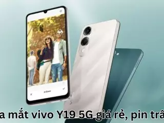 Ra mắt vivo Y19 5G giá rẻ, pin trâu