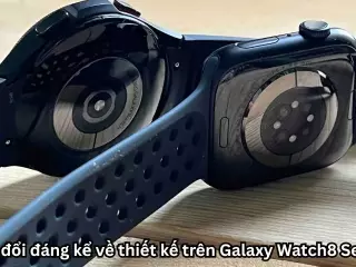 Thay đổi đáng kể về thiết kế trên Galaxy Watch8 Series
