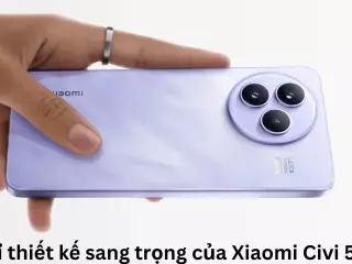 Rò rỉ thiết kế sang trọng của Xiaomi Civi 5 Pro