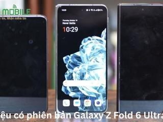 Liệu có phiên bản Galaxy Z Fold 6 Ultra?