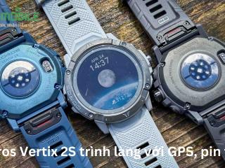 Coros Vertix 2S trình làng với GPS, pin trâu